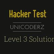 Level 3 Hacker Test