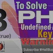 Five Concepts For PHP 8 Solution Understanding Undefined Array Key Warnings