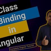 Class Binding In Angular CSS Class Binding On Html Elements In Angular Angular Tutorial