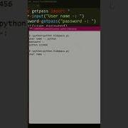 Hide Password At The Time Of Input By Using Python Short Python Beginners Code