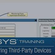 Monitoring Third Party Devices Q SYS Reflect Enterprise Manager Technician Training