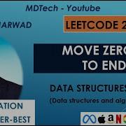 Move Zeroes To End Leetcode 283 Java Two Pointers Brute Better Best