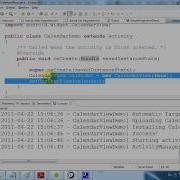 Android 3 0 CalendarView Demo