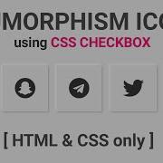 Neumorphism Toggle Icons Using CSS Checkbox CSS Checkbox Button HTML CSS Tutorial