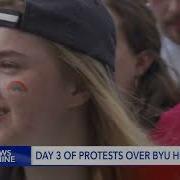 Hundreds Protest At Church Office Building After BYU Honor Code Clarification