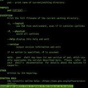 The Pwd Command In Linux