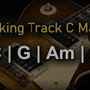 Rock Pop Backing Track C Major 70 BPM Guitar Backing Track