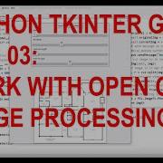 Python TKinter GUI MVC 03 OPEN CV Work With TKinter