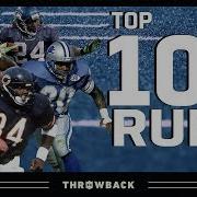 Top 100 Runs In NFL History