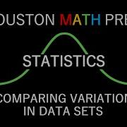 Comparing Variation In Data Sets
