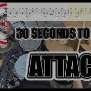 30 Seconds To Mars Attack Drum Cover With Sheet Music
