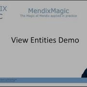 Demo On View Entities Mendix 10 19 And Up