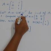 Singular Value Decomposition SVD Problem Full Explanation