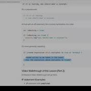 Module 0 Conditionals If Statement Part 1