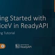 Getting Started With ServiceV In ReadyAPI API Testing Tutorial