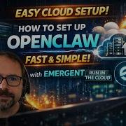 How To Set Up OpenClaw Moltbot Clawbot With Emergent Fast Easy