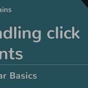 Angular 6 Basics 17 Handling Click Events