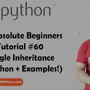Single Inheritance Python Tutorials For Absolute Beginners In Hindi 60