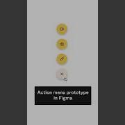 Create An Action Menu With Smart Animate In Figma