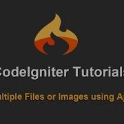 Upload Multiple Image Files In Codeigniter Using Ajax JQuery