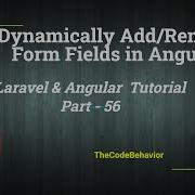 Dynamic Form In Angular Dynamically Add Remove Form Fields In Angular Part 56