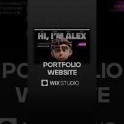 Portfolio Website In Wix Studio