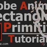 Rectangle Primitive Rectangle Tool Of Adobe Animate CC Tutorials