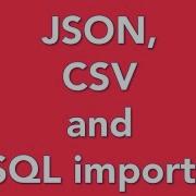 Import And Export CSV Data With MySQL
