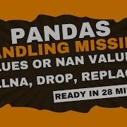 Pandas Missing Values Tutorial Fillna Dropna Isnull Replace More