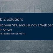 Lab 2 Solution Build Your VPC And Launch A Web Server AWS Academy Cloud Foundations 170614