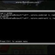 Tekkit Computer Craft Programming Redstone Output