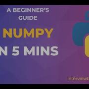 Numpy In 5 Minutes