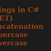 Strings And Concatenation In C