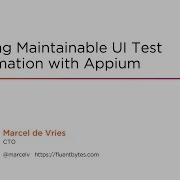 UI Testing Skills Writing Maintainable UI Test Automation With Appium Course Preview