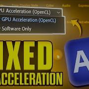 How To Fix AFTER EFFECTS Not Using GPU TO RENDER Fix After Effects GPU Acceleration Greyed Out