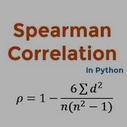 Spearman Rank Order Correlation Using SciPy Package In Python