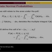 STAT 5401 Multivariate Normal Distribution