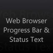 Progress Bar Status Text Web Browser Visual Basic Tutorial