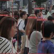 YOLOv8 X Detection Test Shibuya Crosswalk