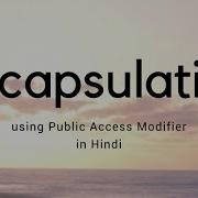 Part 2 Encapsulation In C Net Hindi Using Public