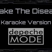 Depeche Mode Shake The Disease CC Karaoke Instrumental UVR