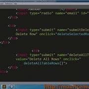 10 JAVASCRIPT CSS HTML TUTORIAL How To Delete Or Reset All Table Rows