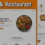 Building A Food Website With HTML CSS And JavaScript Beginner Project 2025