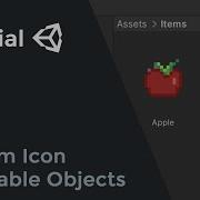 Unity How To Add A Custom Icon For A Scriptable Object