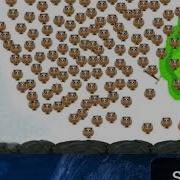 Obstacle Avoidance Waterfall Birds Boids Demo2
