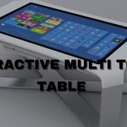 Interactive Multi Touch Table D Square Multi Touch Screen Table