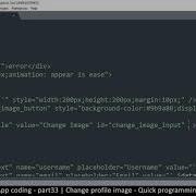 Live Chat App Part33 Change Profile Image Javascript AJAX HTML CSS JSON PHP MYSQL Tutorial