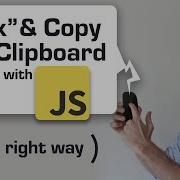 Click And Copy To Clipboard With Javascript