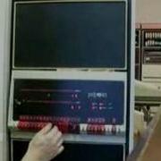 PDP 11 40 Minicomputer Running A Program