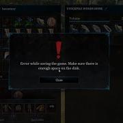 Bellwright Issue ERROR WHILE SAVING THE GAME Make Sure You Have Enough Space On The Disk SOLVED